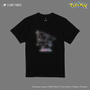 ポケモン リザードン Tシャツ ユニセックス 男女兼用 大人 子供 お揃い ペア ポケットモンスター リフレクターTシャツ リザードン 半袖 服 LIGHT FORCE(R) 採用 反射 キャラクター Tシャツ ポケモン グッズ 誕生日 記念日 プレゼント ギフト