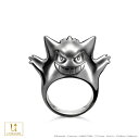 ポケモン グッズ ゲンガー リング 指輪 ゲンガー(ブラックver.) リング シルバー レディース 女性 ポケットモンスター アクセサリー ジュエリー 人気 ブランド プレゼント ギフト U-TREASURE ユートレジャー