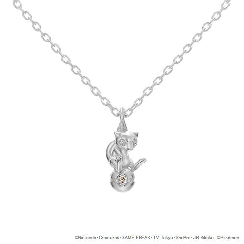 ミュウ シルバー ネックレス ポケモン アクセサリー ミュウ シルバー ポケモン アクセサリー レディース 女性 グッズ ネックレス ミュウ グッズ 誕生日 レディース ポケモン プレゼント ギフト 記念日 Giv ギヴ 店