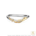 ポケモン ピカチュウ リング 指輪 でんきモチーフリング プラチナ×K18イエローゴールド 結婚指輪 マリッジリング ブライダルリング ジュエリー レディース ...
