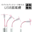 【送料無料】 モバイルバッテリーで使える USB扇風機 【パステルカラー バッテリー USB 扇風機 小型 軽量 強風 風 モバイル 安全 EVA オシャレ ア...