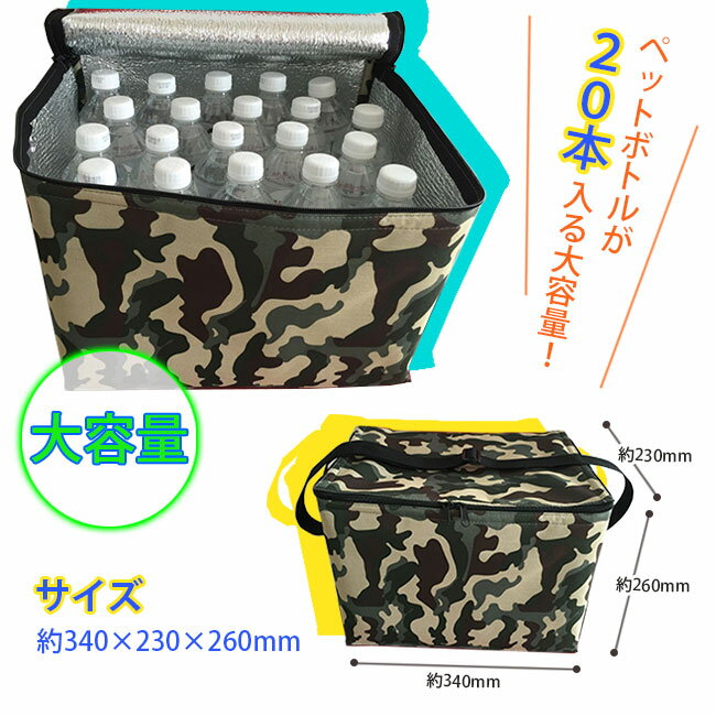 【ポイント20倍】 容量20L ピクニックバッグ 保冷 保温 【PICNIC BAG お弁当 運動会 お花見 行楽 アルミシート 大容量 オレンジ ピンク ブラック ブルー】通販格安セール情報 楽天 通販