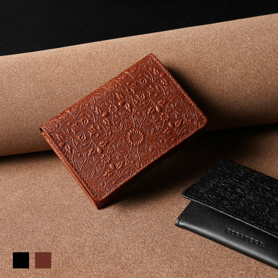 【 HIRAMEKI. 公式 】新商品 国産レザー 名刺入れ カードケース 本革 日本製【 モリス-クラシック- 】..