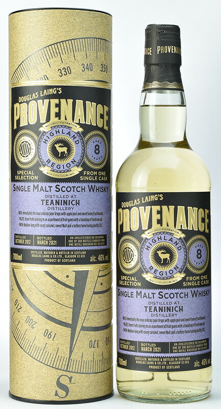 饹쥤 ץ٥ʥ󥹡ƥ˥˥å[2012] 8ǯ[700ml]Douglas Laing Provenance TEANINICH 8YO