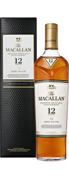 正規品 ザ マッカラン 12年 シェリー オーク カスク【700ml 】The MACALLAN 12years old sherry oak cask