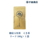 駿府玉川 くき茶 平袋100g 【ポスト