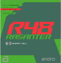 ★送料無料★ 卓球 ラバー ラザンター R48 andro アンドロ 裏ソフト 回転系テンション エナジー・セル