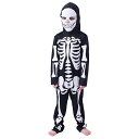送料無料 子供服 ハロウィン 衣装 悪魔 髑髏 骸骨 仮装 ハロウィン コスプレ コスチューム ダンス衣装 パーティー 演出 舞台服 文化祭 学園祭 キッズ 小...