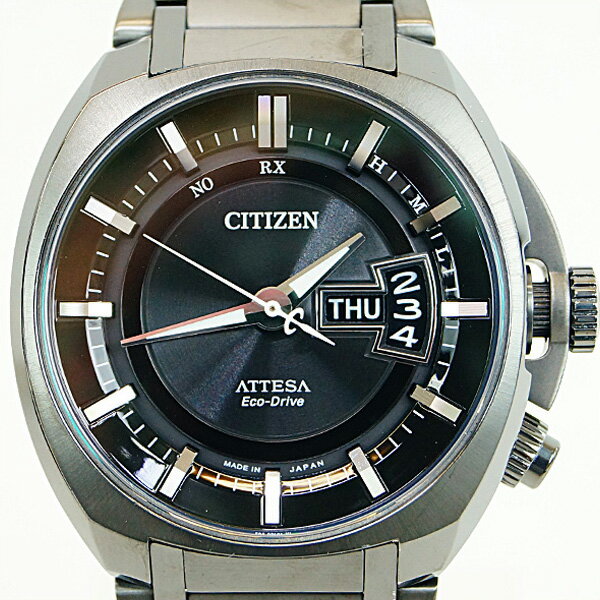 CITIZEN シチズン アテッサ エコドライブ ソーラー腕時計 H10AーT015671 メンズ ABランク【中古】