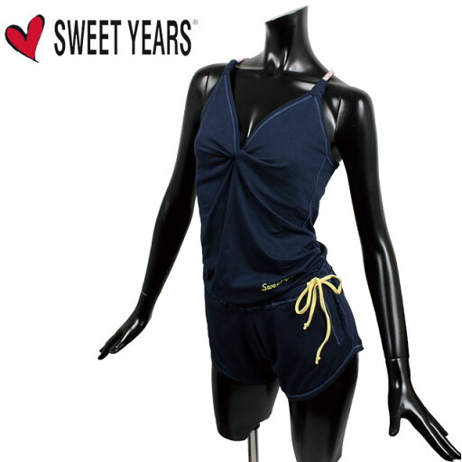 SWEET YEARS スウィート イヤーズ レディース ワンピース TUTA 15025 ネイビー【セール商品のため返品交換不可】 SWEET YEARS スウィート イヤーズ レディース ワンピース TUTA 15025 ネイビー【セール商品のため返品交換不可】