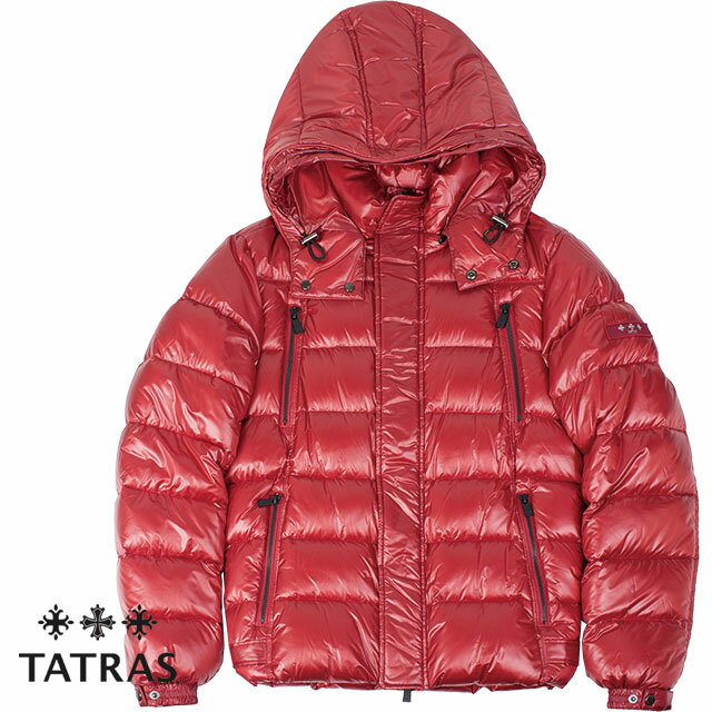 TATRAS タトラス メンズ ダウンジャケット DIOMEDE ディオメデ MTA20A4563 RED レッド【セール商品のため返品交換不可】