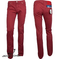 JACOBCOHENヤコブコーエンメンズデニムパンツ22622218PW622COMF18レッド