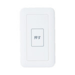 Rakuten - Panasonic WS65611K 埋込押釦常開形(a接点・微少電流対応形)(防沫形プレート・リード線付)
