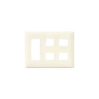 Rakuten - Panasonic WN6087W モダンプレート7コ用(3コ＋2コ＋2コ用)(ミルキーホワイト)