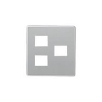 Rakuten - Panasonic　WN6573K [フルコート加工]新金属プレート[2型]3コ用(2コ＋1コ用)