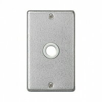 Rakuten - Panasonic　WN7561 [フルコート加工]新金属 大穴電話線プレート(取付枠付)