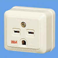 Rakuten - Panasonic　WK3012 接地角型コンセント(250V)