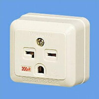 Rakuten - Panasonic　WK3811 15A・20A兼用接地角型コンセント