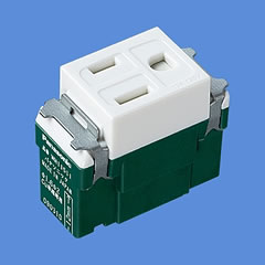 Rakuten - Panasonic WN11511SW シングル接地コンセント15A125V