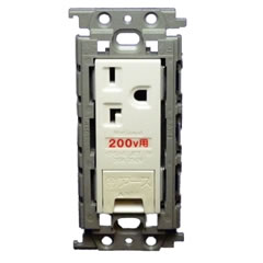 Rakuten - Panasonic WTF19324 15A・20A兼用アースターミナル付接地コンセント(250V)