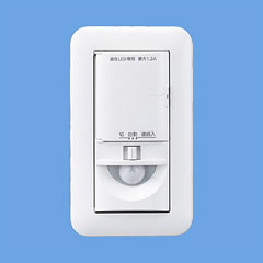 Rakuten - Panasonic WTK12749W トイレ壁取付熱線センサ付自動スイッチ(2線式)※プレートは別売りです。