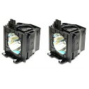 パナソニック ET-LAD55W 汎用品 プロジェクター用交換ランプ 汎用ランプ panasonic CBH 送料無料(2灯)