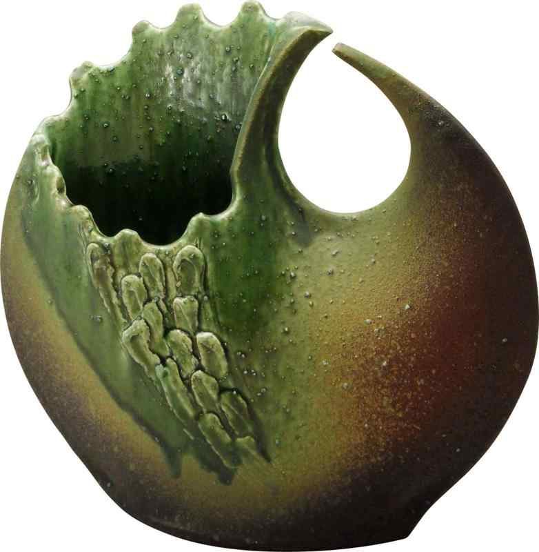 信楽焼 へちもん 花瓶