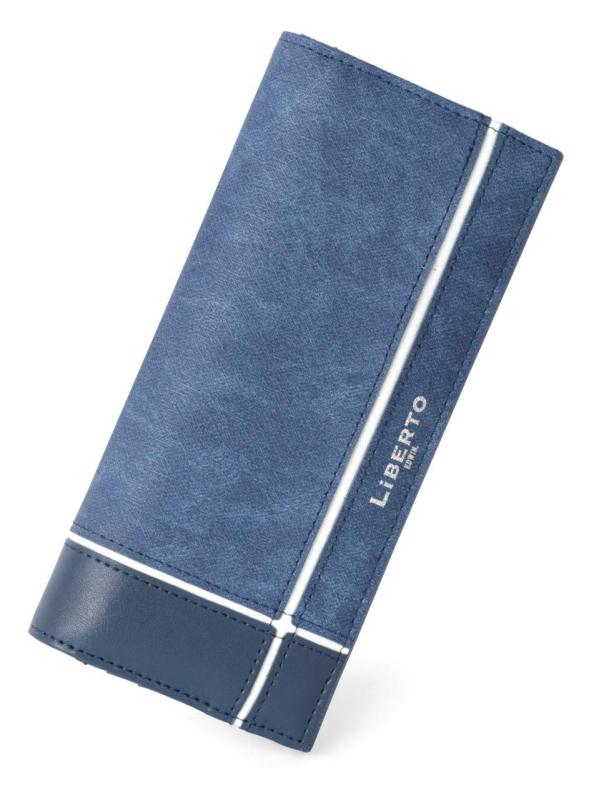 [リベルト エドウィン] 財布 メンズ 長財布 サイフ 合成皮革 レザー シンプル おしゃれ カジュアル