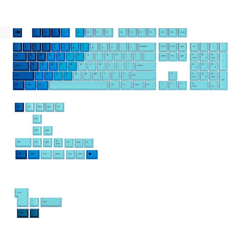Glorious GPBT Gradient Keycaps