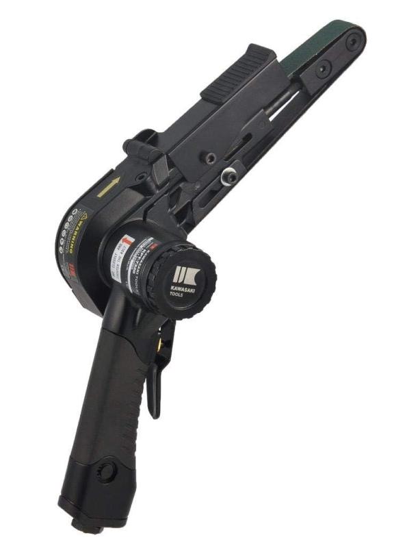 Rakuten - KAWASAKI TOOLS 20mm幅 エアーベルトサンダー KPT-7320 黒色