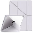 Lsmmpoba iPad 9世代 ケース 10.2 インチ 第9 / 8 / 7世代 ケース 2021 2020 2019 透明バックカバー Apple Pe...