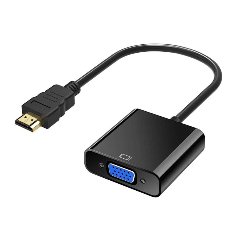 HDMI to VGA変換アダプタ hdmi→VGA変換 アダプタ ケーブル HD 1080P 対応 HDMI オス→VGA メスアダプター デスクトップ ノートパソコン PC モニタ プロジェクタ等対応