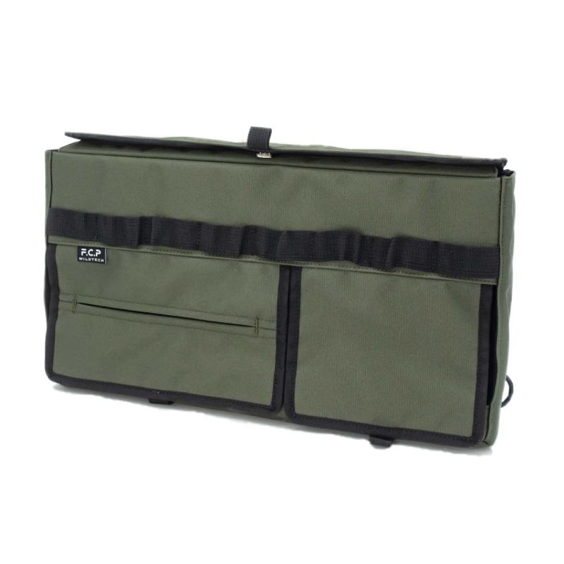WILDTECH(ワイルドテック) キャンプの3種の神器ケースL CORDURA(コーデュラ)ファブリック 215-AFXP204 YouTuber「FUKU」コラボ商品 アウトドア youtuber fuku wildtech 消耗品収納ケース L