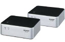 SHARP PLC(高速電力線通信)アダプター LAN1ポート+LAN4ポートタイプ 初期設定済ペアモデル HN-VA40S