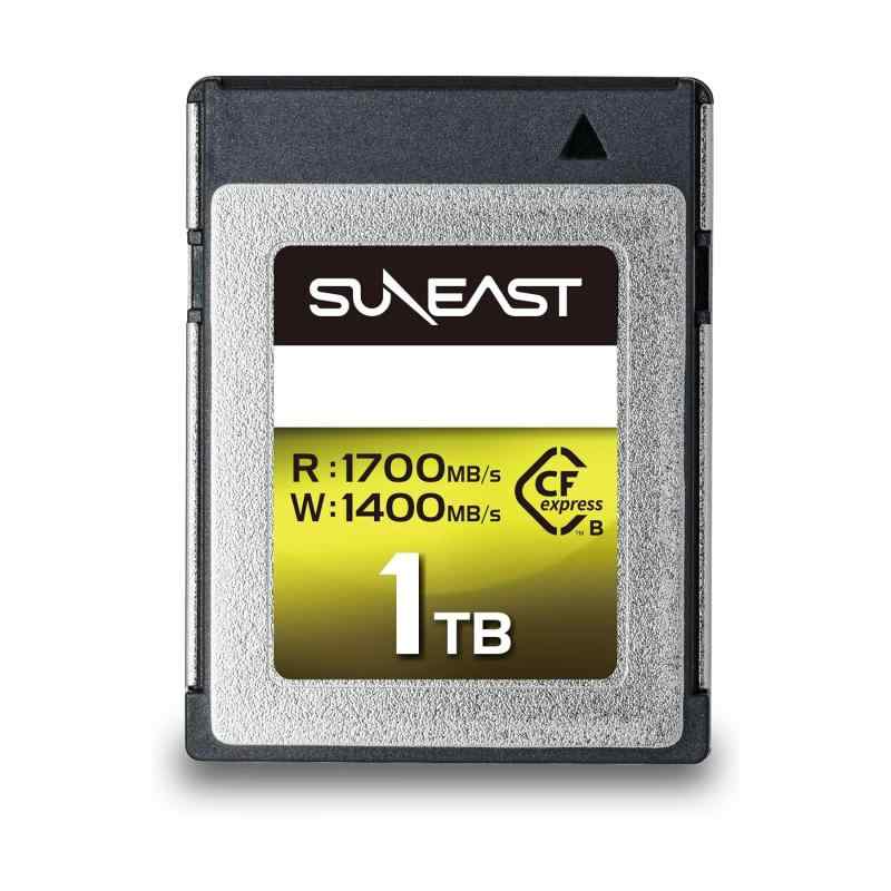 SUNEAST ULTIMATE PRO CFexpress Type Bカード容量：最大読込速度：MB/s 最大書込速度：MB/s動作温度：0°~ 70° 保管温度　：-40°~ 85°動作湿度：90% RH 40℃ 保管湿度：93% RH 40℃日本国内メーカー 安心の5年