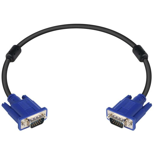 Pasow VGAケーブル HD15 オスからオス 15ピン テレビコンピューター、プロジェクター等に適用 Pasow VGAケーブル HD15 オスからオス 15ピン テレビコンピューター、プロジェクター等に適用