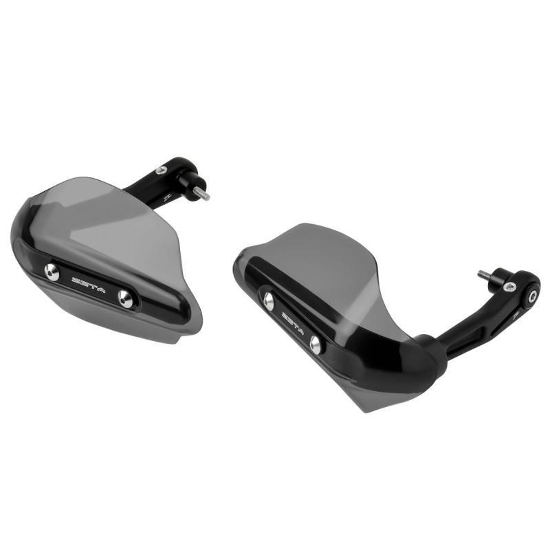 ジータレーシング(ZETA RACING) ソニックハンドガード M6タイプ バーエンド取付け 防風 防寒 防雨 レバ..