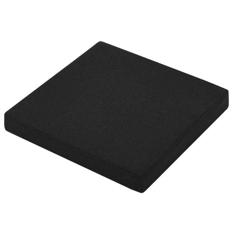 Shinnwa 座布団 クッション 四角 低反発クッション 40cmx40x5cm厚み 椅子用 座面シート スクエア 低反発座布団 快適座り心地 角型 フロアクッション 椅子用 シートクッション 洗える 滑り止め