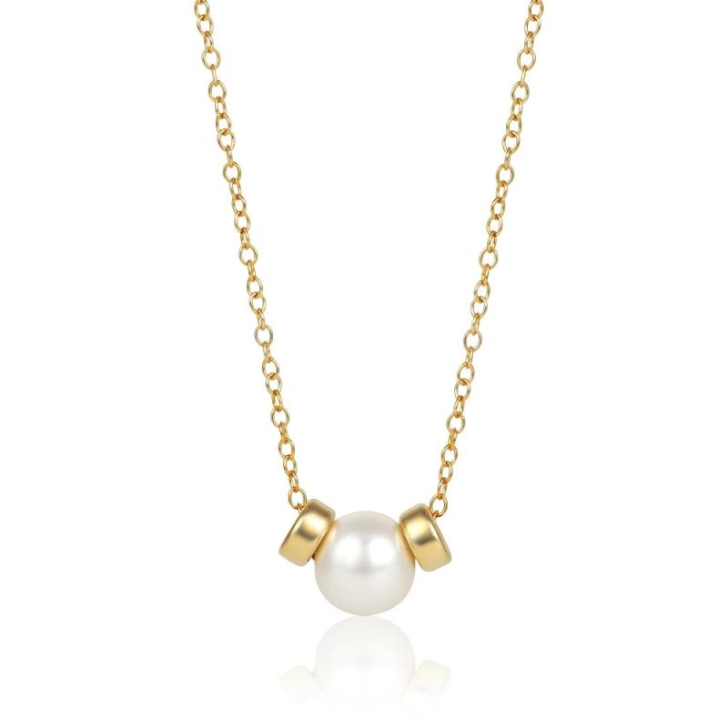 [CRANES COLLECTION] 国産天然貝パールネックレス 一粒 ペンダント 真珠 14金仕上げ 14KGF スライドチェーン 選べる8デザイン ブランド付 自社生産