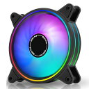 EZDIY-FAB 120mm RGB PCケースファン RGB対応 ...(2)