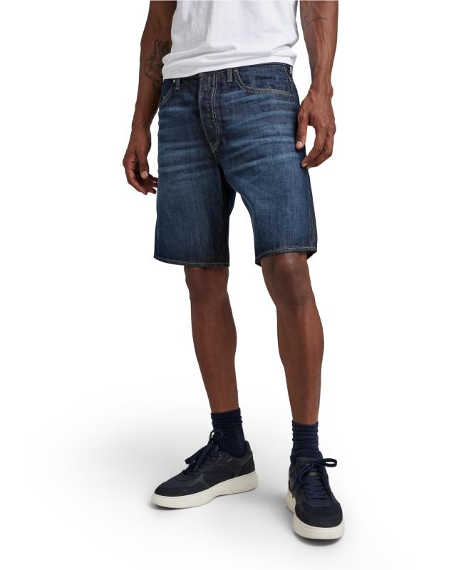[ジースターロゥ] ショートパンツ ショーツ ハーフパンツ メンズ ストレートフィット TRIPLE A DENIM SHORTS