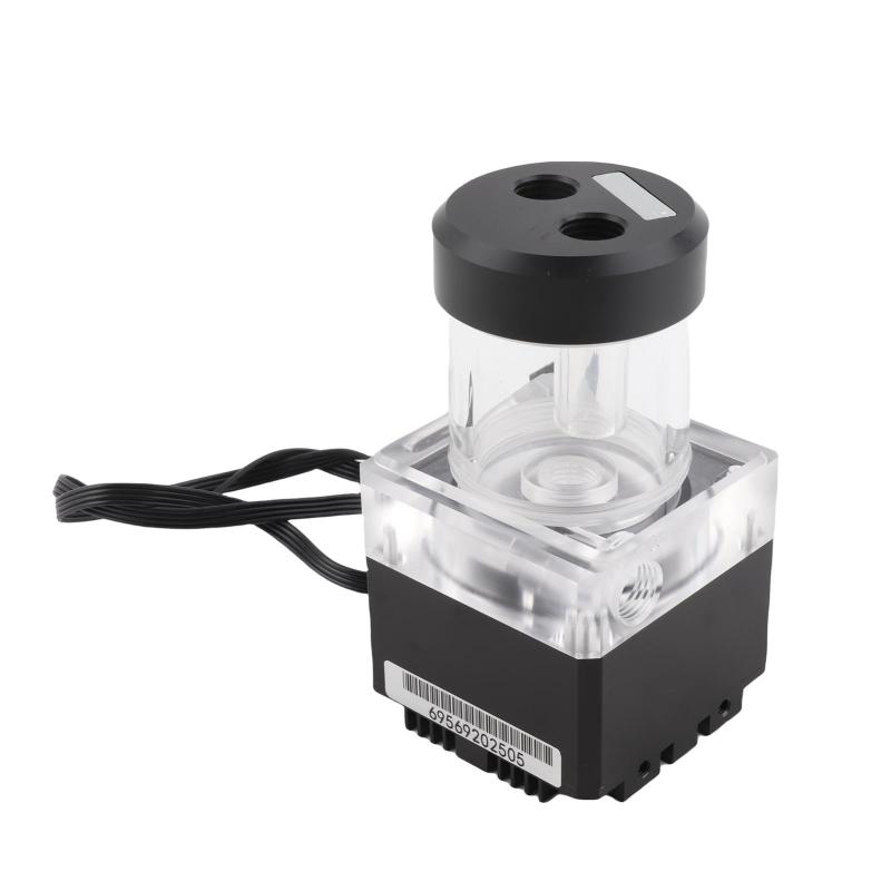 VBESTLIFE 水冷却ポンプタンク 800L / Hの流速 高速熱消散 コンピュータウォーターポンプ G1 / 4スレッ..