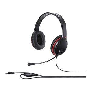 バッファロー BSHSHCS300BK 両耳ヘッドバンド式ヘッドセット 4極 バッファロー BSHSHCS300BK 両耳ヘッドバンド式ヘッドセット 4極