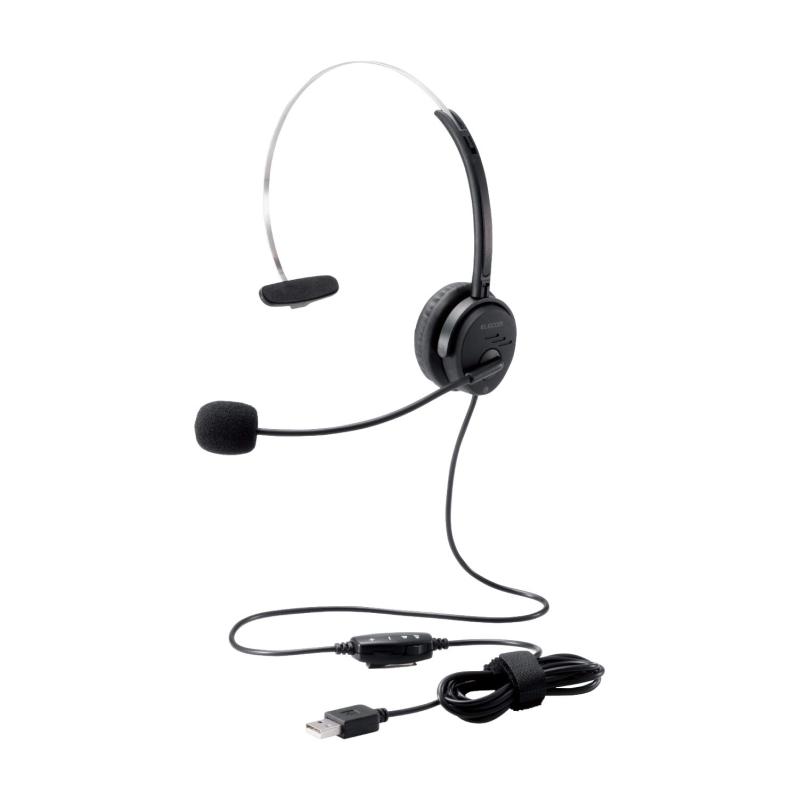 쥳(ELECOM) إåɥå USB Сإå ͭ Ҽ 30mmɥ饤 ֥å HS-HP29UBK