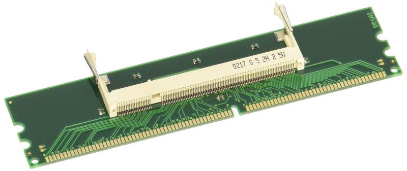 変換名人 ノートPC用SODIMM変換アダプタ → DIMM