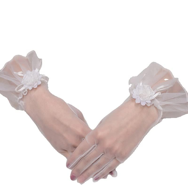 [Rzilmer] ウエディング グローブ 手袋 花嫁 レース手袋 レディース ロンググローブ ウェディング小物 ..