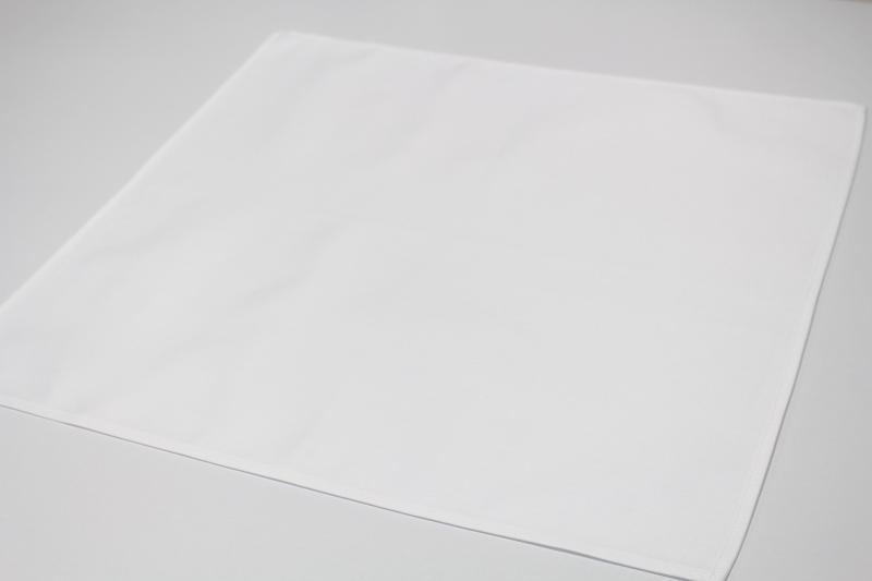 日本製 ワイントーション テーブルナプキン 綿100％ 51×51 朱子無地 (ホワイト, 3枚) hiro-shop01-10164267 ヒロショップ サンプル画像3