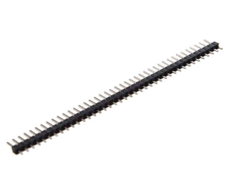 VKLSVAN 20個セット 40ピン 2.54mm 単一列端子ピン ヘッダー ストリップ ヘッダー ソケット コネクタ オス