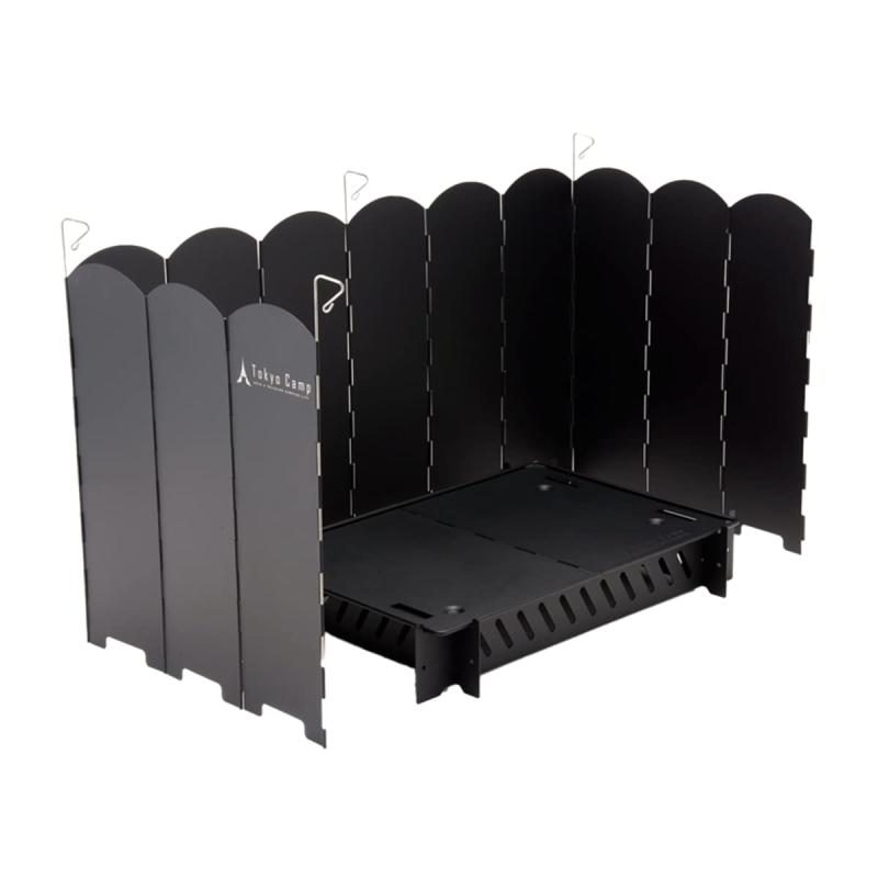 Tokyo Camp 焚き火台 プレート スタンド ソロキャンプ 焚火台 パーツ 保護 耐熱 焚火シート