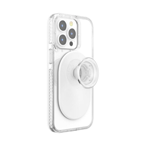 PopSockets Japan - ポップソケッツ ジャパン PopGrip MagSafe White MagSafeケース対応 ホワイト オン クリア MagSafe ポップグリップ スマホグリップ&スタンド PopSockets Japan - ポップソケッツ ジャパン PopGrip MagSafe White MagSafeケース対応 ホワイト オン クリア MagSafe ポップグリップ スマホグリップ&スタンド